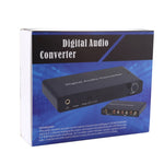 2聲道數位音訊解碼轉換器，帶光纖 Toslink SPDIF 同軸，適用家庭劇院 / PS4 / PS3 / XBOX360，支援音量控制、AC-3、DTS