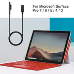 USB-C / Type-C 母頭轉 6 針公頭筆記型電腦 PD 快充線，適用 Microsoft Surface Pro 7 / 6 / 5 / 4 / 3，線長：0.2m
