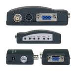 HOWEI HW-2404 BNC / S-Video 轉 VGA 視訊轉換器