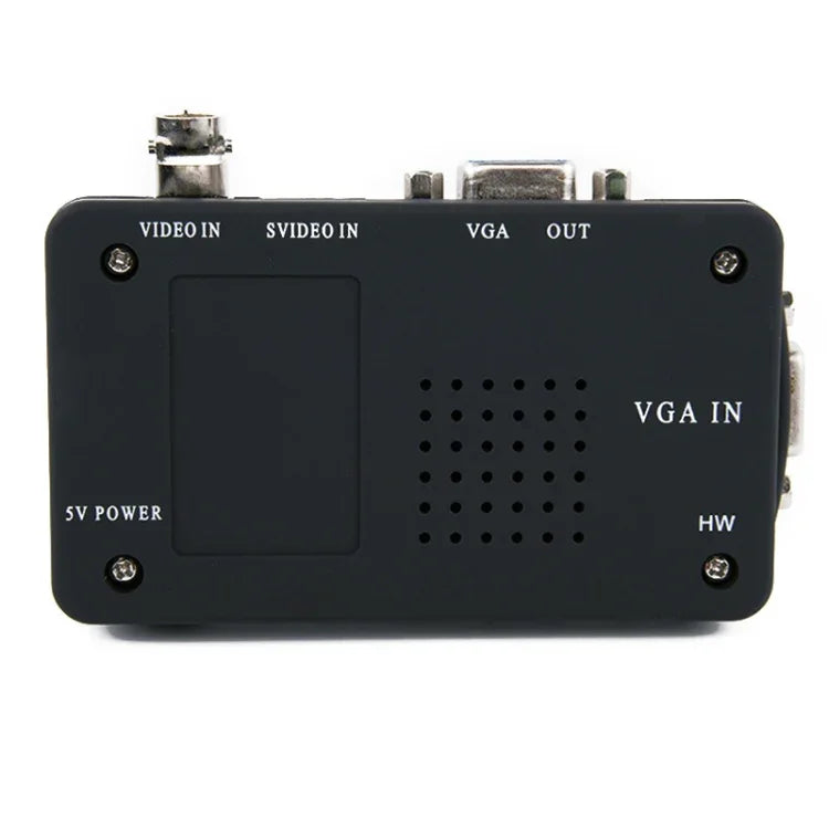 HOWEI HW-2404 BNC / S-Video 轉 VGA 視訊轉換器