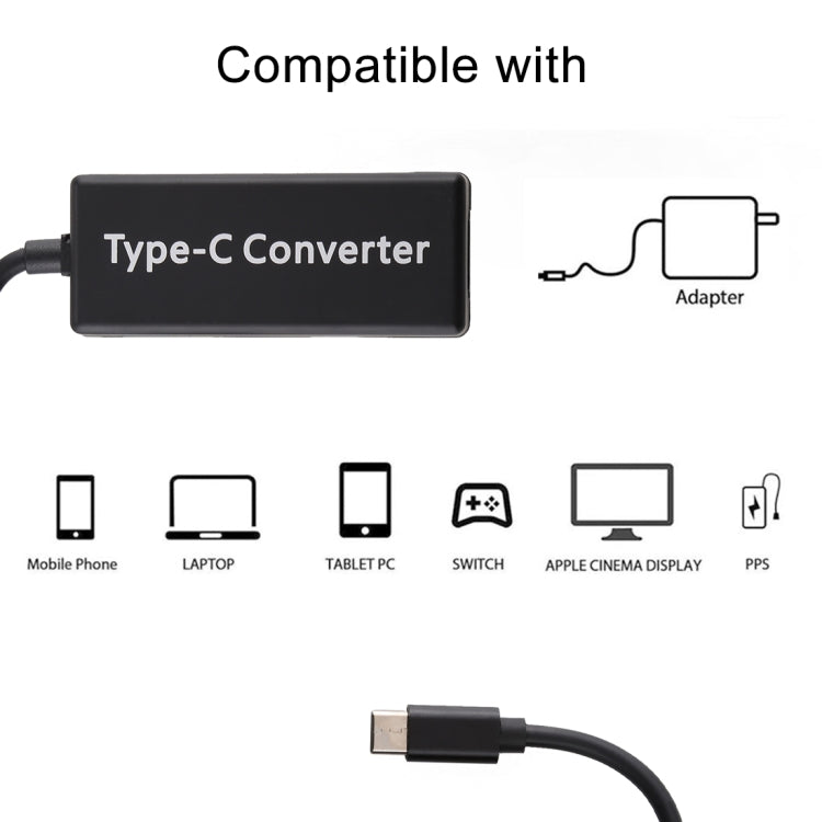 65W 5 Pin MagSafe 系列轉 USB-C / Type-C 轉換器，適用於 MacBook