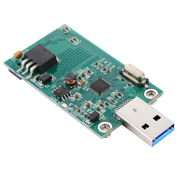 mSATA SSD轉USB 3.0轉接卡模組板硬碟驅動器
