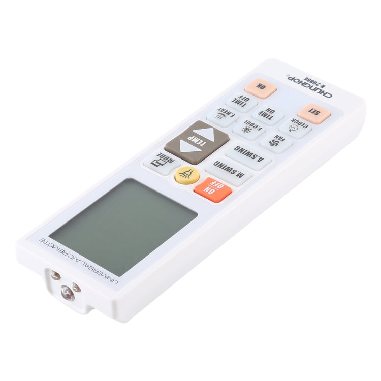 Chunghop K-2988E 通用空調遙控器，帶手電筒