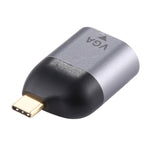Type-C公頭轉VGA DB15P母頭轉接器