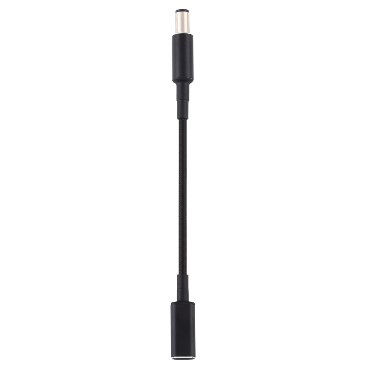 PD 100W 18.5-20V 7.4 x 0.6mm轉USB-C / Type-C轉接器尼龍編織線，適用HP，7.4 x 0.6mm