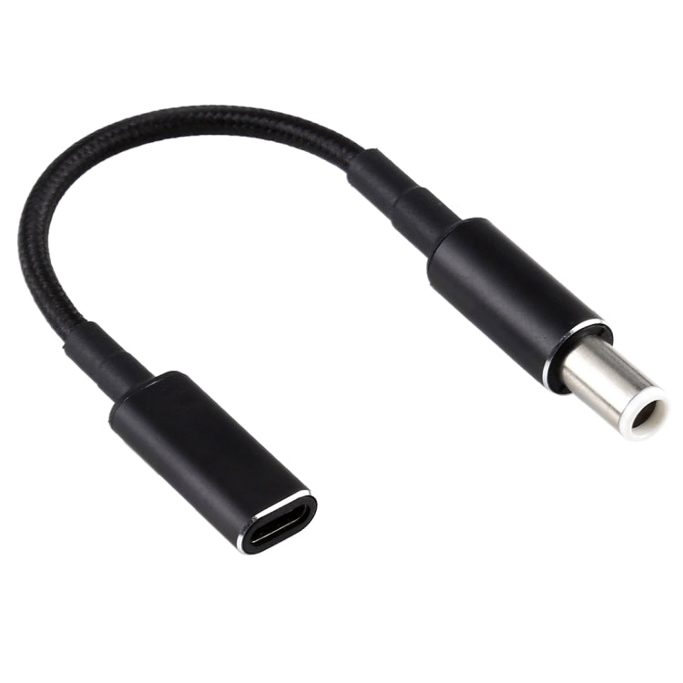 PD 100W 18.5-20V 7.4 x 0.6mm轉USB-C / Type-C適配尼龍編織線，適用戴爾，7.4 x 0.6mm