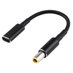 PD 100W 18.5-20V 7.9 x 0.9mm 轉 USB-C / Type-C 轉接頭 尼龍編織線