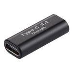 Type-C / USB-C 母頭轉 Type-C / USB-C 母頭 鋁合金轉接頭，Type-C 母頭轉 Type-C 母頭