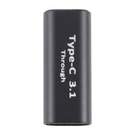 Type-C / USB-C 母頭轉 Type-C / USB-C 母頭 鋁合金轉接頭，Type-C 母頭轉 Type-C 母頭