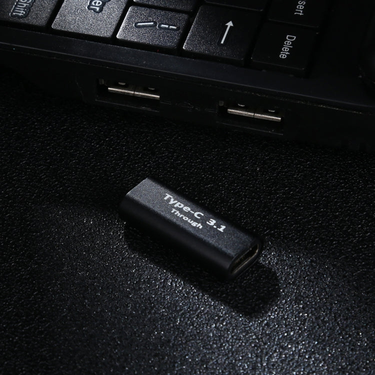 Type-C / USB-C 母頭轉 Type-C / USB-C 母頭 鋁合金轉接頭，Type-C 母頭轉 Type-C 母頭