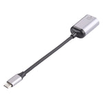 1080P VGA 母頭轉 Type-C / USB-C 公頭 連接轉接線，VGA 母頭轉 Type-C 公頭