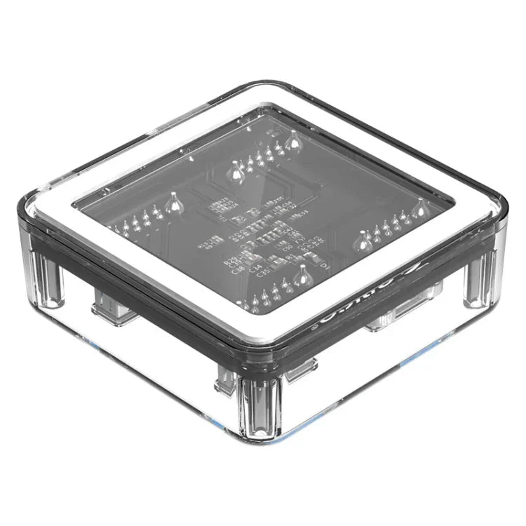 ORICO MH4U-100 USB 3.0 透明桌面集線器，附 100 公分 Micro USB 線，MH4U-100