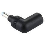 DC 4506 公頭轉 DC 7406 母頭 電源轉接頭，適用於 HP 筆記型電腦，90 度直角彎頭，DC4506 轉 DC7406
