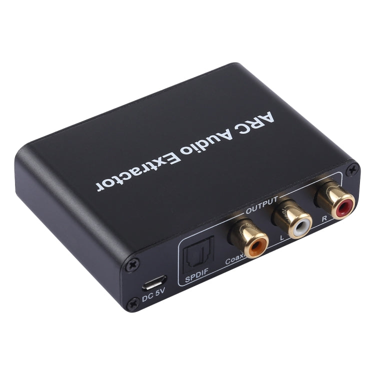 192KHz ARC 音訊擷取器 HDMI ARC 轉 SPDIF + 同軸 + 左右聲道轉換器 音訊回傳通道轉接器，192KHz ARC