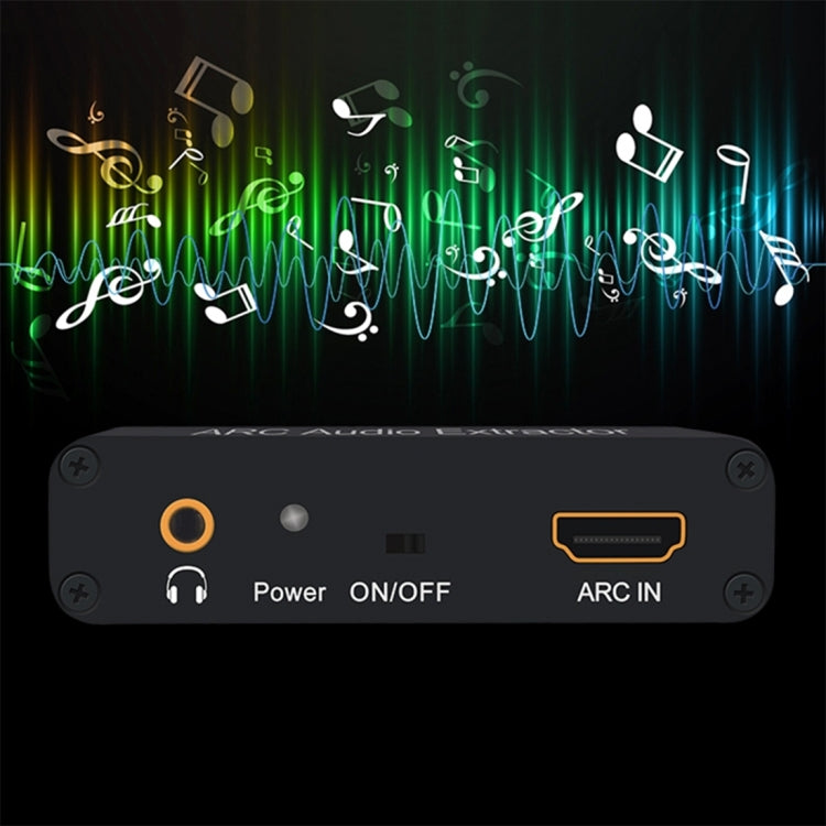 192KHz ARC 音訊擷取器 HDMI ARC 轉 SPDIF + 同軸 + 左右聲道轉換器 音訊回傳通道轉接器，192KHz ARC