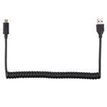1.5m 高速 USB 3.0 公轉 USB-C / Type-C 公可伸縮彈簧延長線，USB 3.0 公轉 Type-C 公