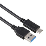 1.5m 高速 USB 3.0 公轉 USB-C / Type-C 公可伸縮彈簧延長線，USB 3.0 公轉 Type-C 公