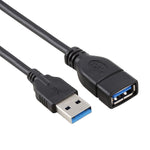 1.5m 高速 USB 3.0 公轉母可伸縮彈簧延長線，USB 3.0 公轉母
