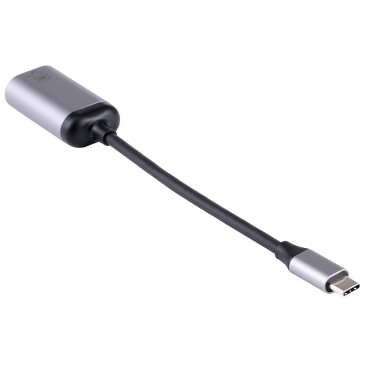 Type-C / USB-C 公轉千兆 RJ45 母轉接器，千兆 RJ45 母