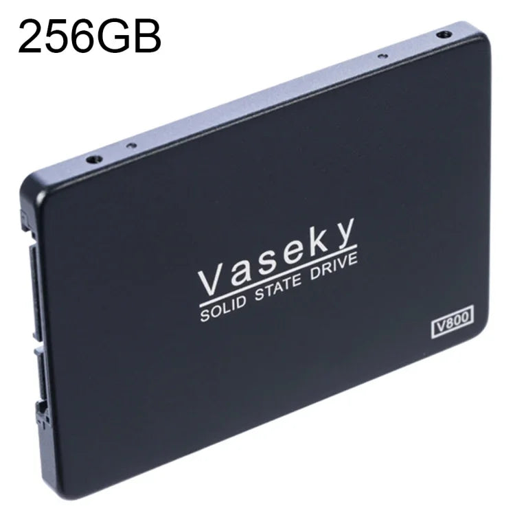 Vaseky V800 256GB 2.5 吋 SATA3 6GB/s 超薄 7mm 固態硬碟 SSD，適用桌上型電腦、筆記型電腦，256GB