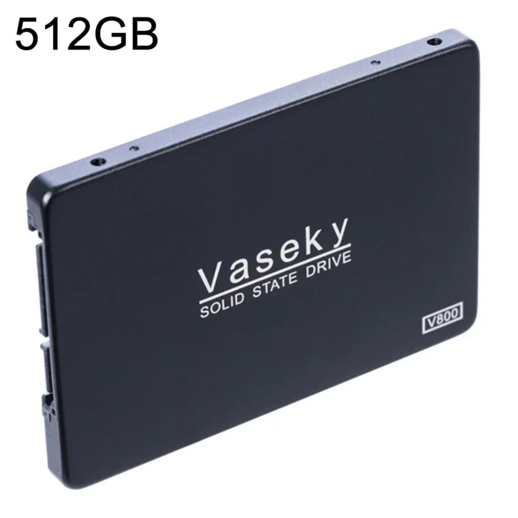 Vaseky V800 512GB 2.5 吋 SATA3 6GB/s 超薄 7mm 固態硬碟 SSD，適用桌上型電腦、筆記型電腦，512GB