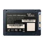 Vaseky V800 512GB 2.5 吋 SATA3 6GB/s 超薄 7mm 固態硬碟 SSD，適用桌上型電腦、筆記型電腦，512GB
