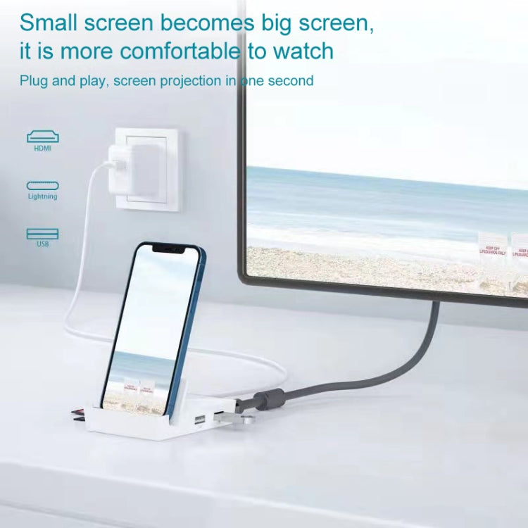 THT-020-1 多功能高清顯示屏轉換器帶充電底座，THT-020-1 充電底座