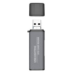118 2 合 1 USB + 8 Pin 介面 USB 隨身碟 / 記憶卡 OTG 讀卡器，適用 IOS 系統手機 / 電腦