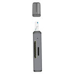 118 2 合 1 USB + 8 Pin 介面 USB 隨身碟 / 記憶卡 OTG 讀卡器，適用 IOS 系統手機 / 電腦