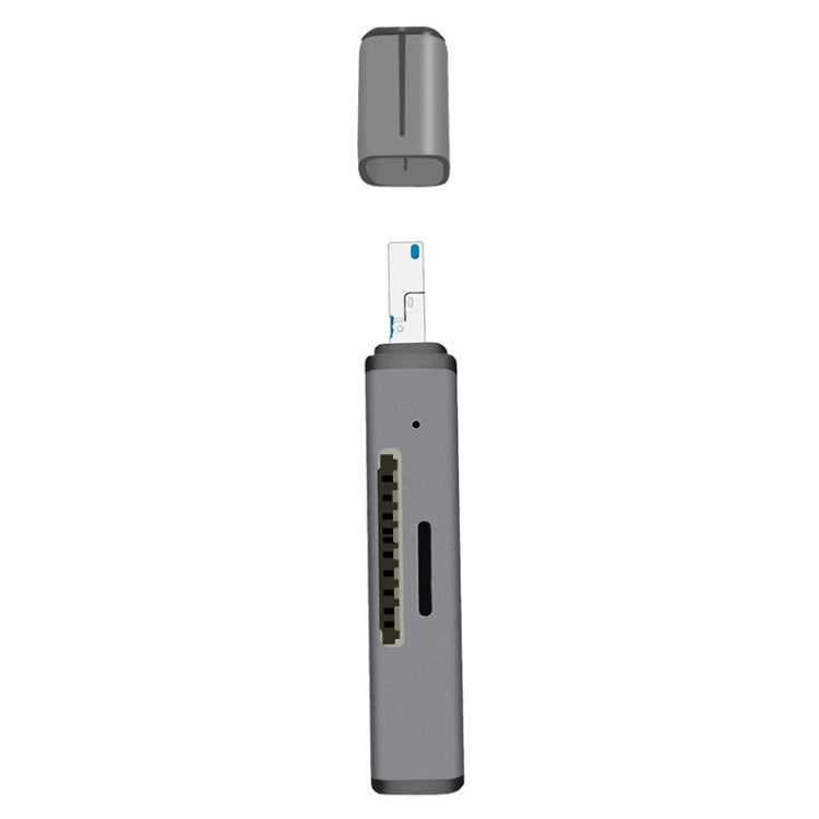 118 2 合 1 USB + 8 Pin 介面 USB 隨身碟 / 記憶卡 OTG 讀卡器，適用 IOS 系統手機 / 電腦