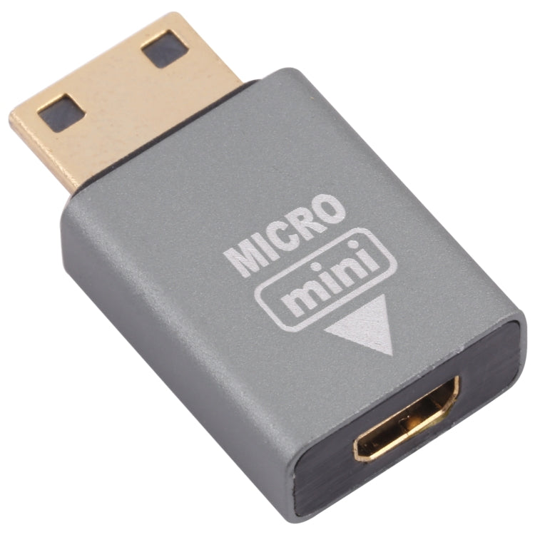 Micro HDMI 母對 Mini HDMI 公轉接器，Micro HDMI 轉 Mini HDMI