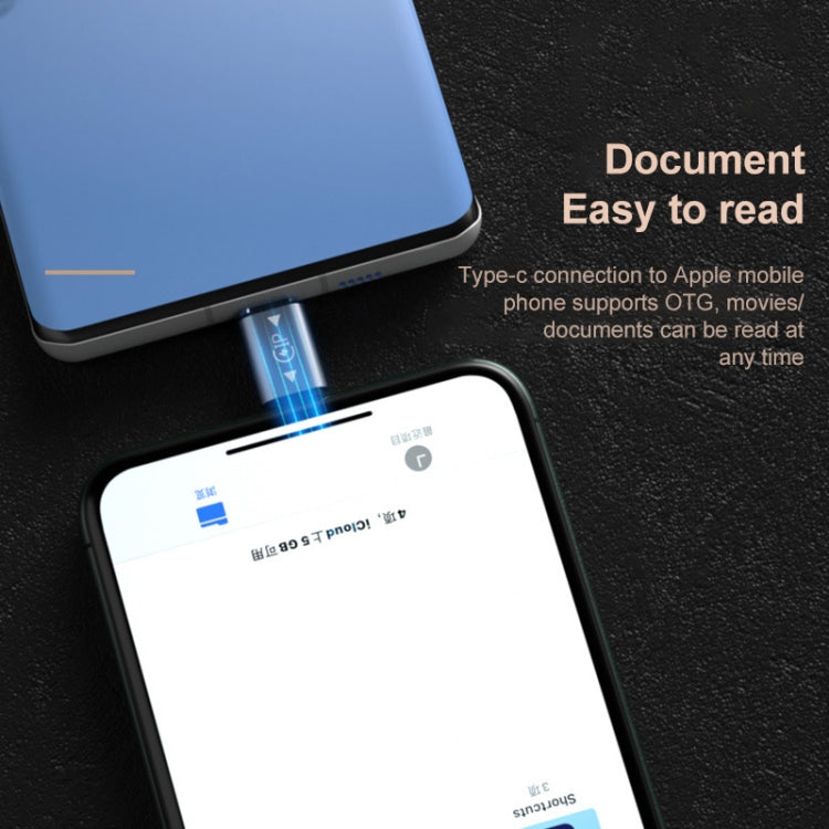 USB-C / Type-C 公頭轉 8 Pin 公頭充電 + 數據傳輸 + OTG 轉接器，Type-C 公頭轉 8 Pin 公頭