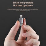 USB-C / Type-C 公頭轉 8 Pin 公頭充電 + 數據傳輸 + OTG 轉接器，Type-C 公頭轉 8 Pin 公頭