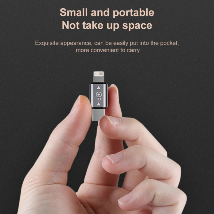 USB-C / Type-C 公頭轉 8 Pin 公頭充電 + 數據傳輸 + OTG 轉接器，Type-C 公頭轉 8 Pin 公頭