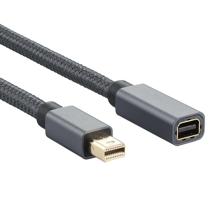 OD6.5mm Mini DP 公對母 DisplayPort 線，DP 公對母