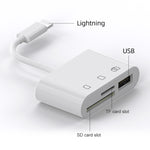 D-168 3 合 1 8 Pin OTG 高速讀卡器，D-168