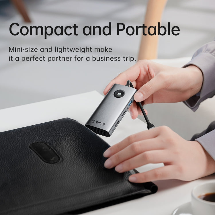 ORICO PW11-5P Type-C / USB-C 5 合 1 5Gbps 多功能擴充基座，PW11-5P