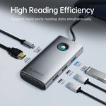 ORICO PW11-5P Type-C / USB-C 5 合 1 5Gbps 多功能擴充基座，PW11-5P