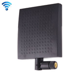 12dBi SMA 公接頭 2.4GHz 面板 WiFi 天線，2.4GHz 黑色