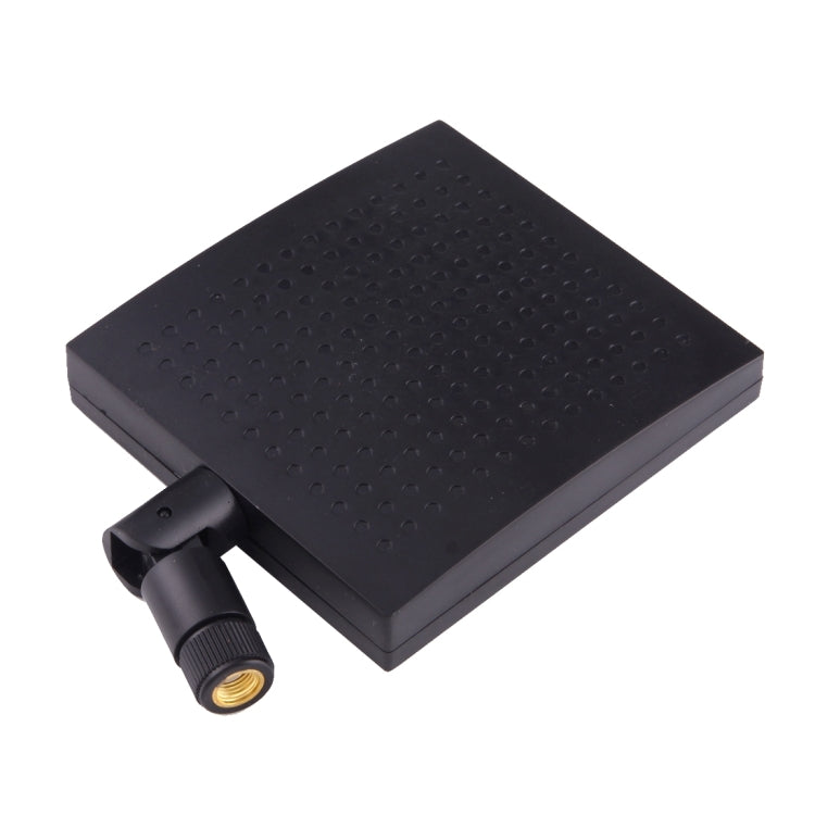 12dBi SMA 公接頭 2.4GHz 面板 WiFi 天線，2.4GHz 黑色