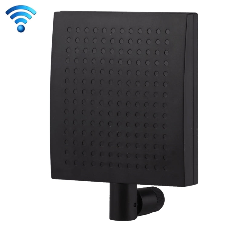 12dBi SMA公頭連接器 5.8GHz面板WiFi天線，5.8GHz黑色