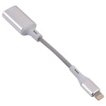 8 Pin 公頭轉 USB 母頭 OTG 攝影機轉接器，兼容 IOS 13 或以上版本