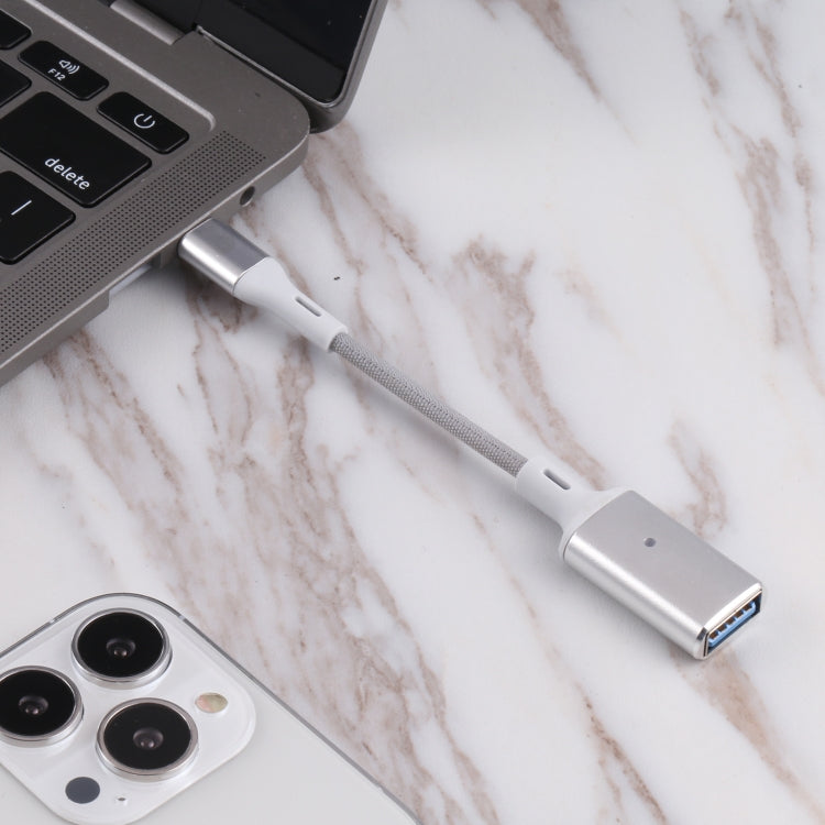 8 Pin 公頭轉 USB 母頭 OTG 攝影機轉接器，兼容 IOS 13 或以上版本
