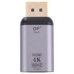 4K 60Hz HDMI母頭轉DisplayPort公頭轉接器，60Hz HDMI轉DisplayPort