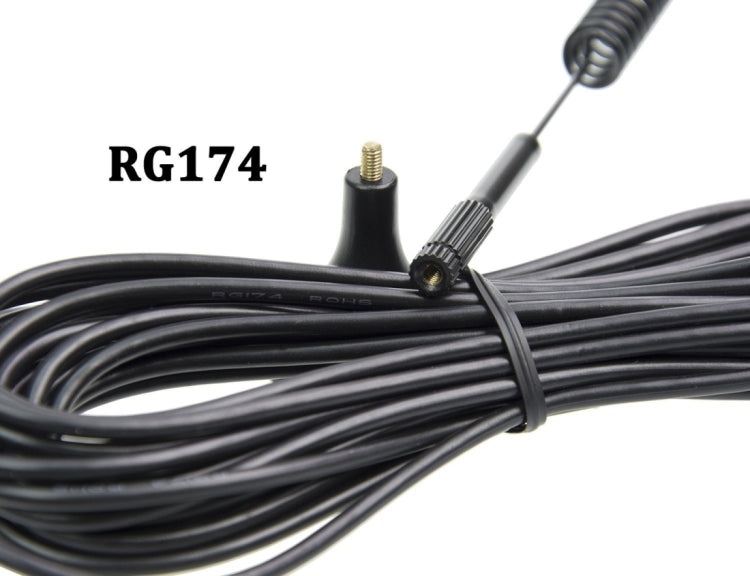 7dBi SMA公頭高增益4G LTE CPRS GSM 2.4G WCDMA 3G天線網路接收轉接器，7dBi SMA 4G