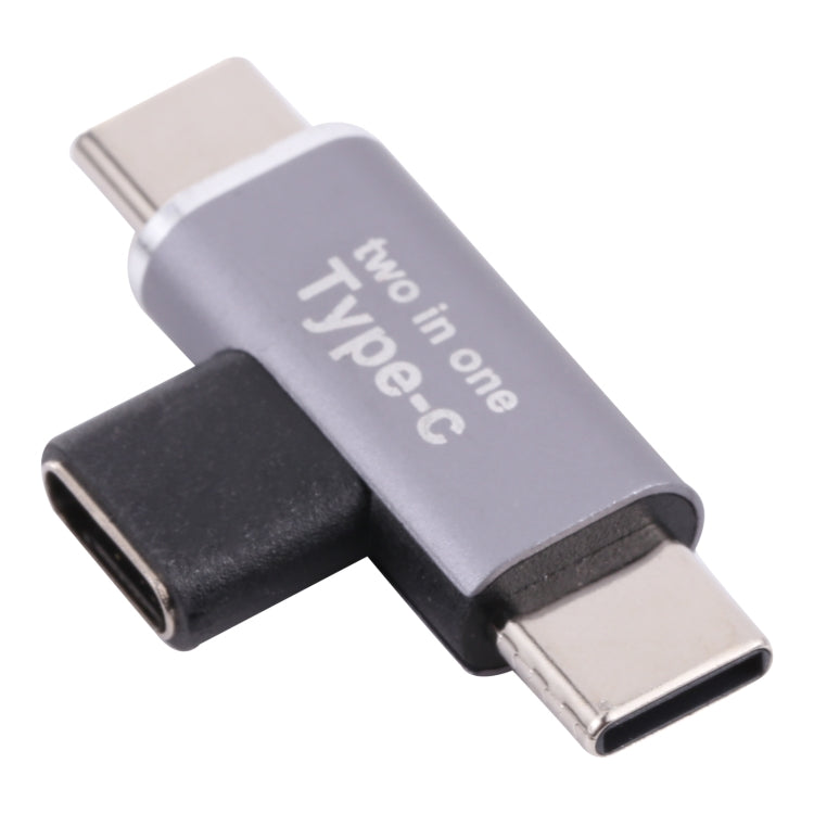 USB-C / Type-C母頭轉USB-C / Type-C公頭+USB-C / Type-C公頭轉換器，Type-C母頭轉Type-C公頭