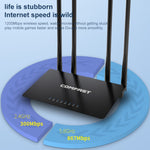 COMFAST CF-WR619AC V2 1200Mbps雙頻無線路由器，CF-WR619AC V2