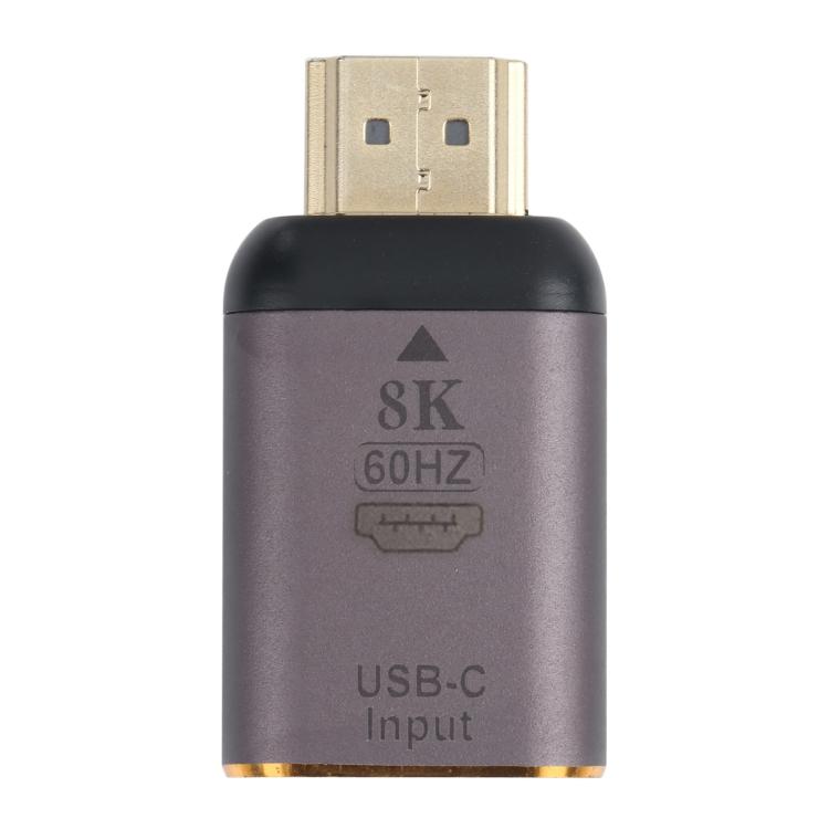 8K 60Hz USB-C / Type-C 母轉 HDMI 公轉接器，Type-C 母轉 HDMI 公