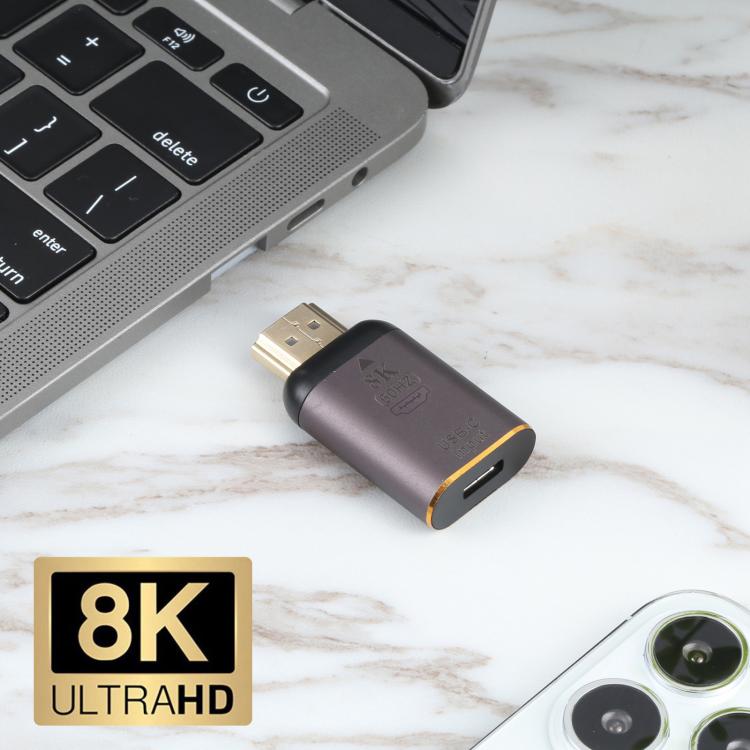8K 60Hz USB-C / Type-C 母轉 HDMI 公轉接器，Type-C 母轉 HDMI 公