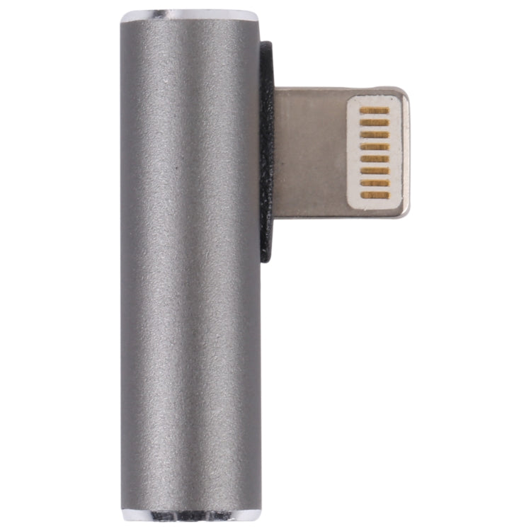 20W 8 Pin 公頭轉 USB-C / Type-C 母頭彎頭充電轉接器，彎頭